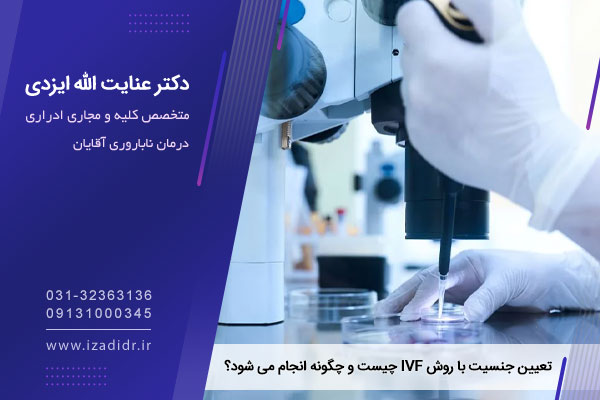 تعیین جنسیت جنین با روش ivf